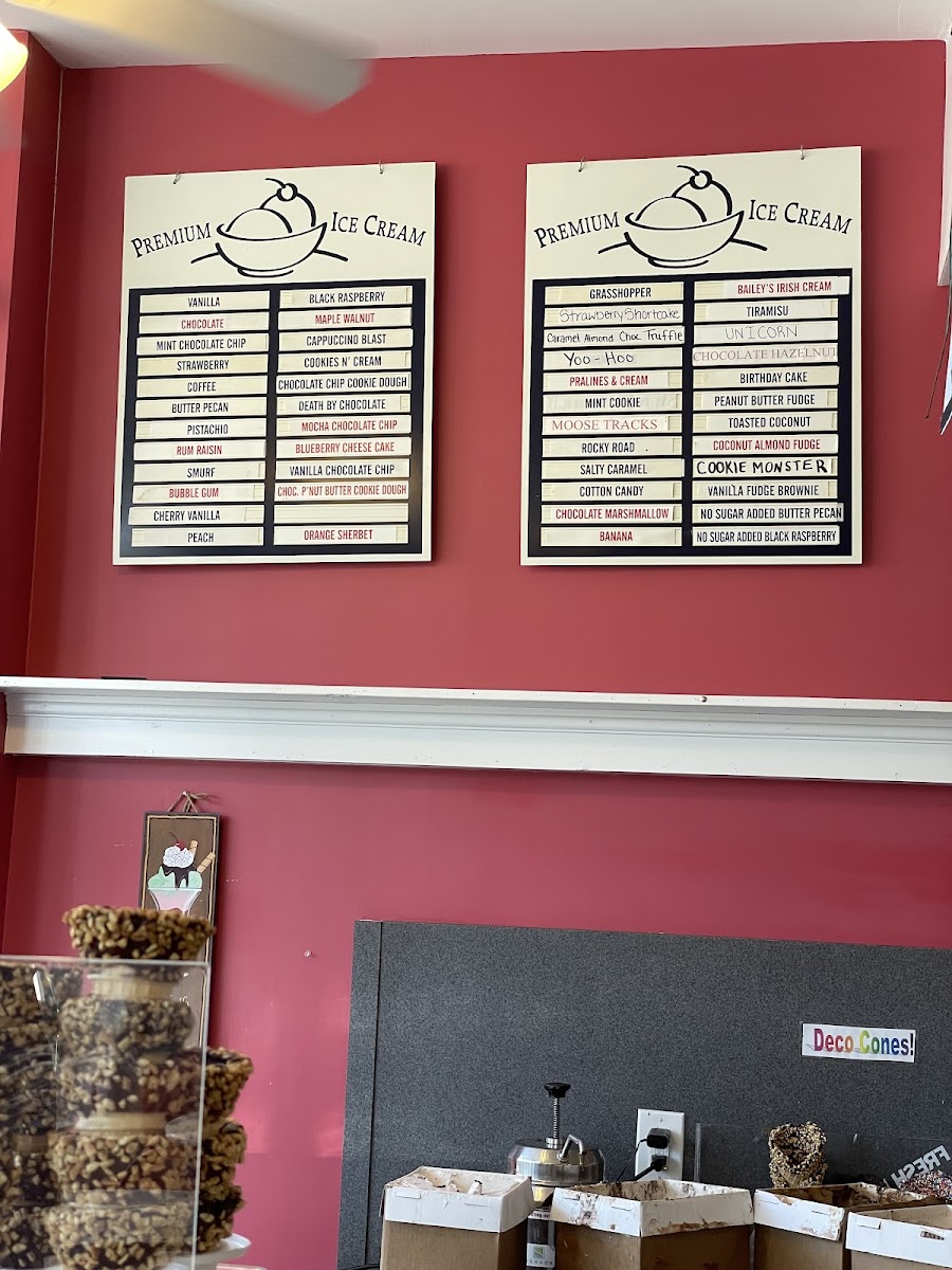 Taylor's Ice Cream Parlor Menu - Image 2