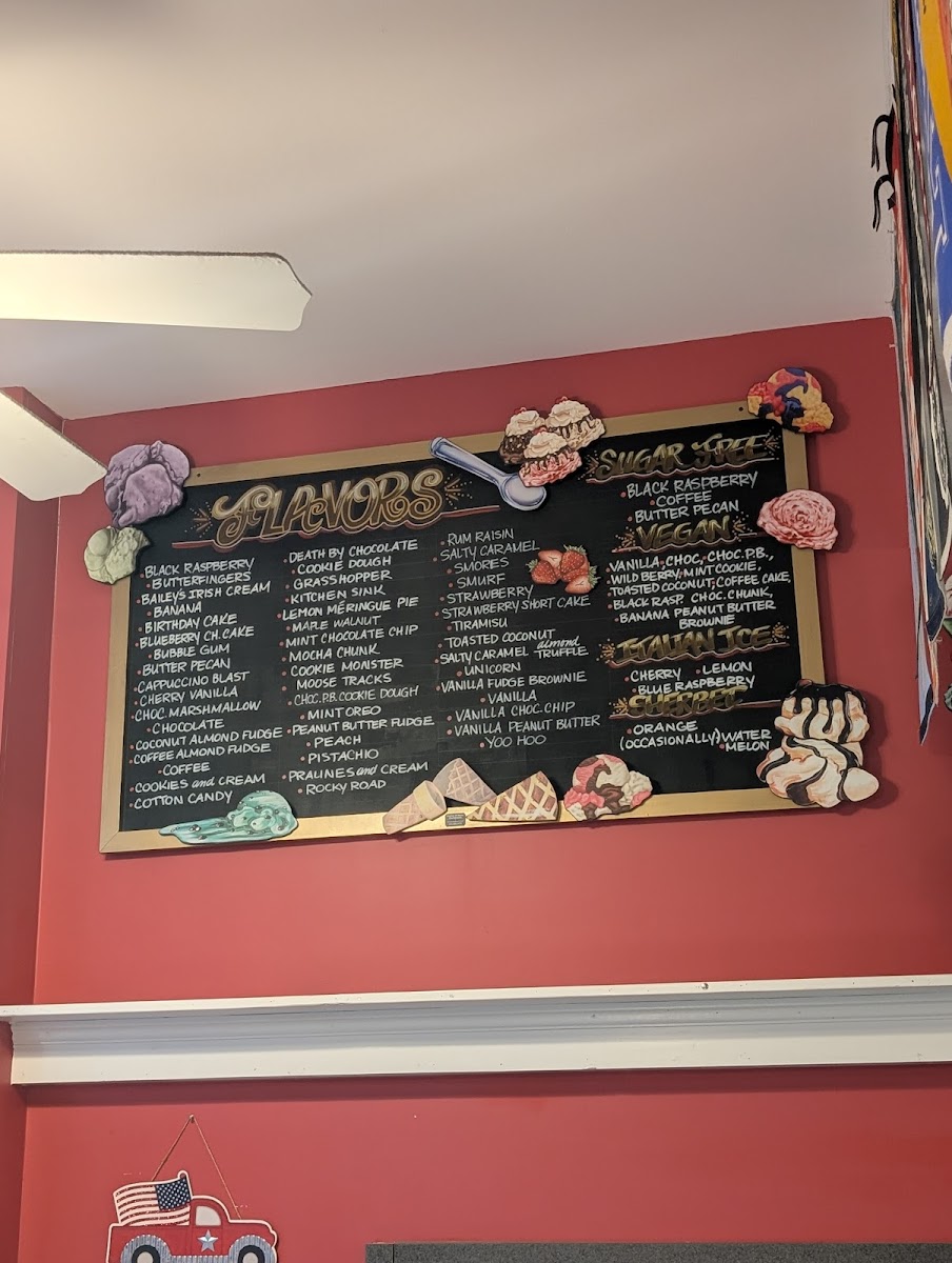 Taylor's Ice Cream Parlor Menu - Image 3